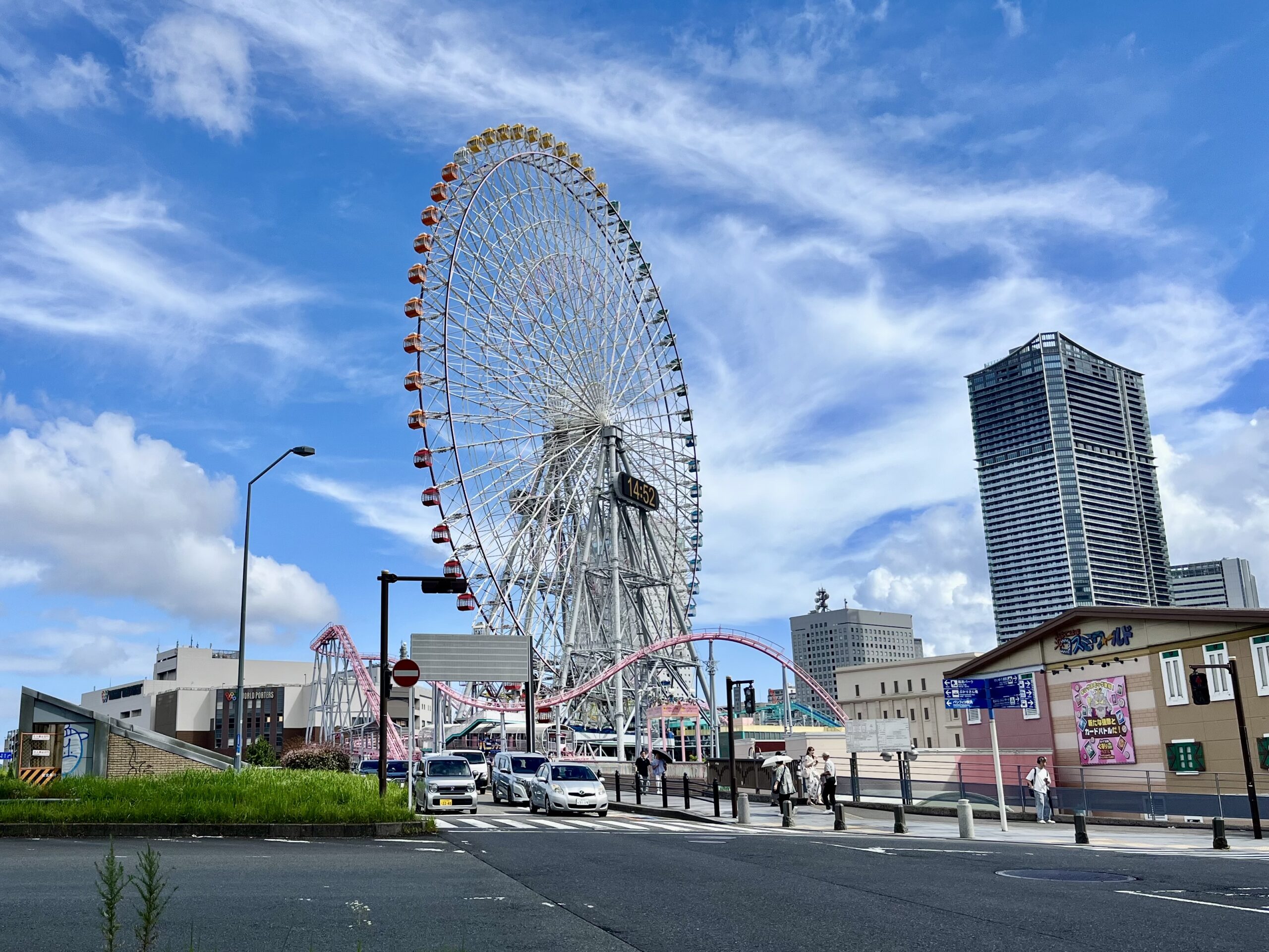 横浜コスモワールドの観覧車