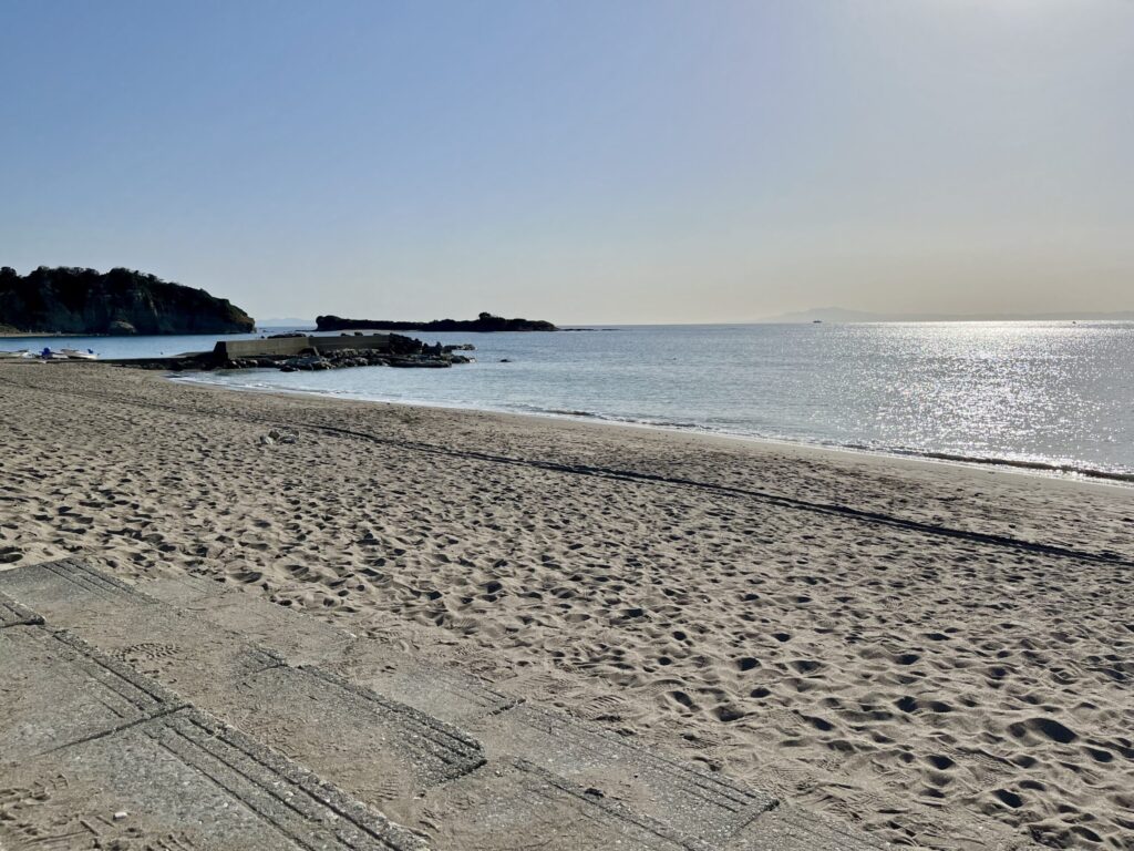葉山公園前から長者ヶ崎海岸